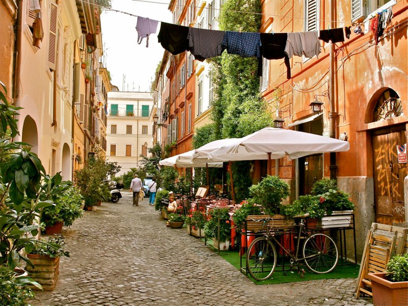 barrio de trastevere