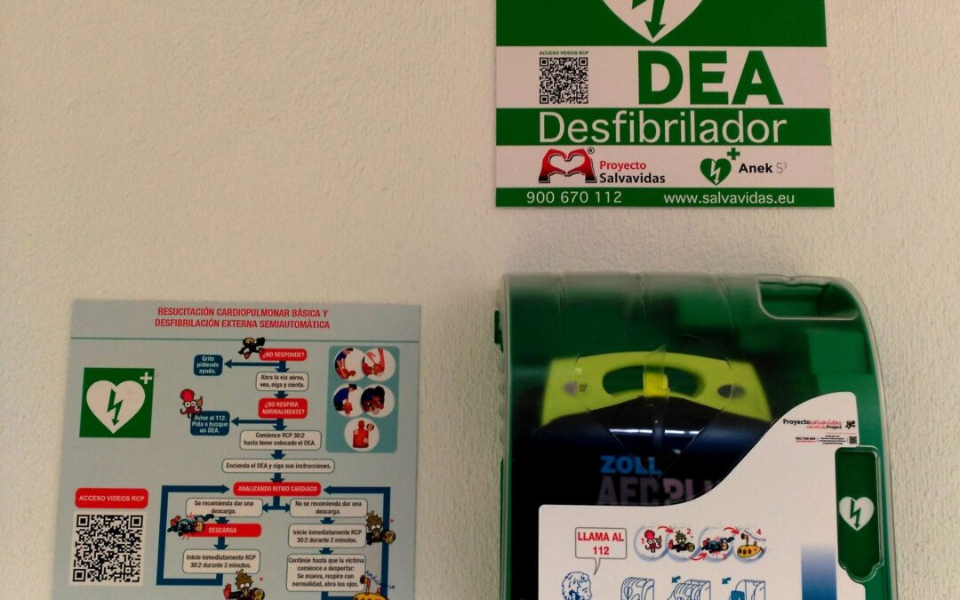 desfibriladores en comunidades de vecinos